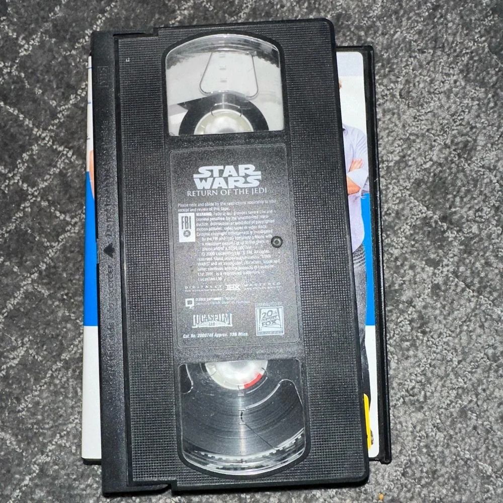 Star Wars Return of the Jedi VHS Tape